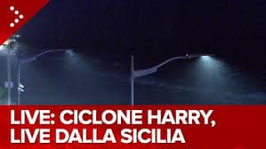 LIVE: Severe weather in Sicily, with Cyclone Harry expected to hit the Messina coast.